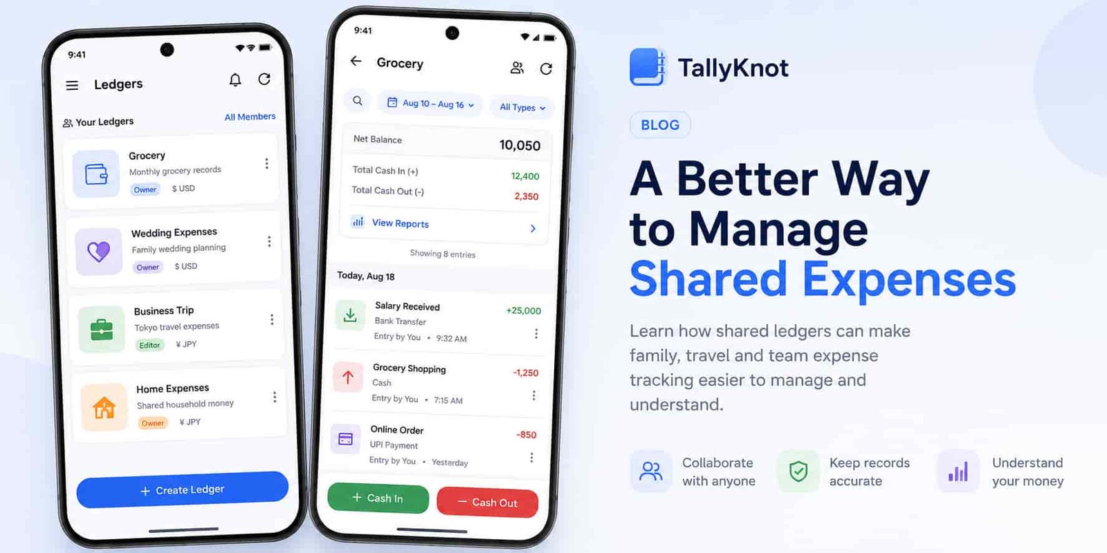 TallyKnot: A Simple Cashbook and Expense Tracker for Android